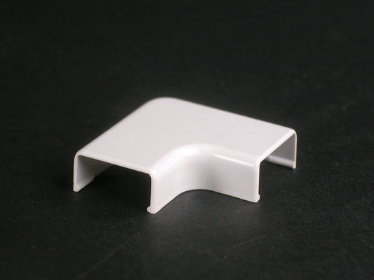 2711-WH - Wiremold - 2711WH Uniduct Flat Elbow Fitting in White