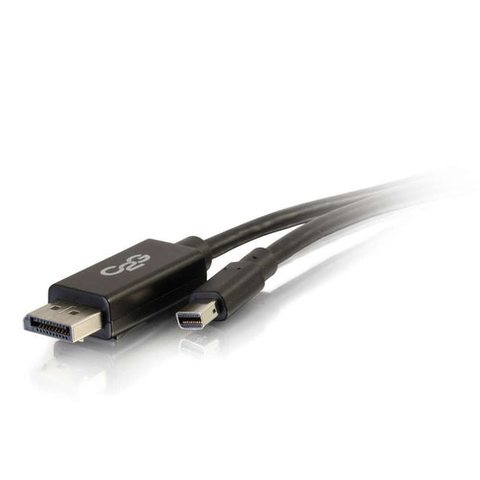 CG54301 - C2G - 6ft Mini DisplayPort to DisplayPort Adapter Cable 4K 30Hz Black