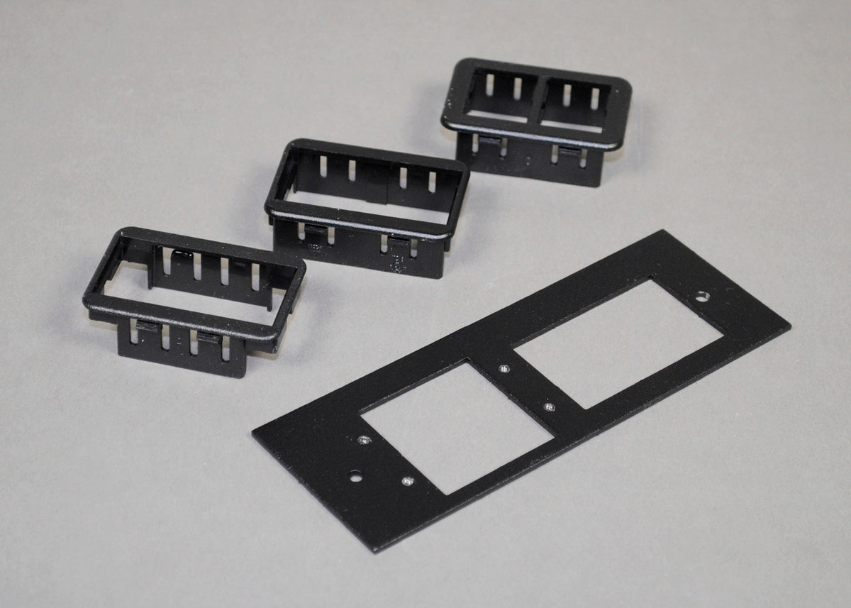 OFR47-U2A - Wiremold - OFR47U2A OFR Overfloor Raceway Extron MAAP2A Combo Device Plate