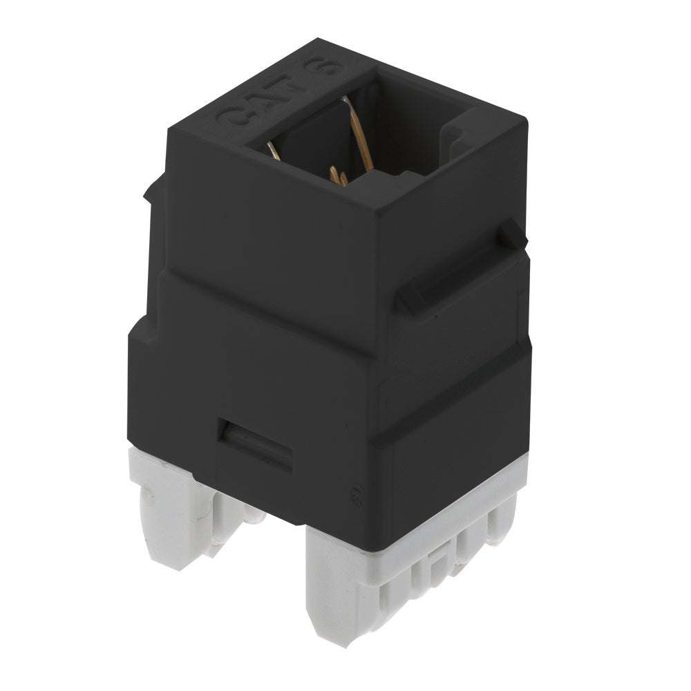 WP3460BK - On-Q - Cat6 RJ45 Keystone Insert in Black