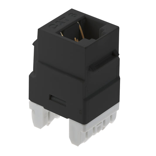 WP3460BK - On-Q - Cat6 RJ45 Keystone Insert in Black