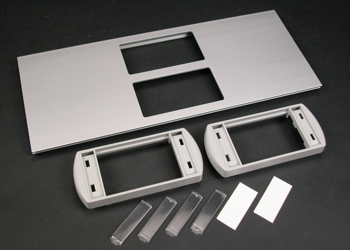 AL5256-2LPB3S2 - Wiremold - AL52562LPB3S2 Large MultiChannel Raceway Ortronics Low Profile Adapter Cover Plate