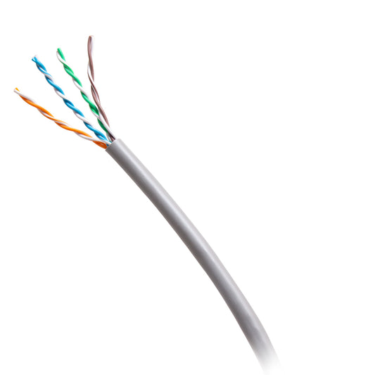 C2G56033 - C2G - 1000ft (304.8m) TAA Compliant Cat6 Bulk Unshielded UTP Ethernet Network Cable with Solid ConductorsRiser CMR-Rated Gray