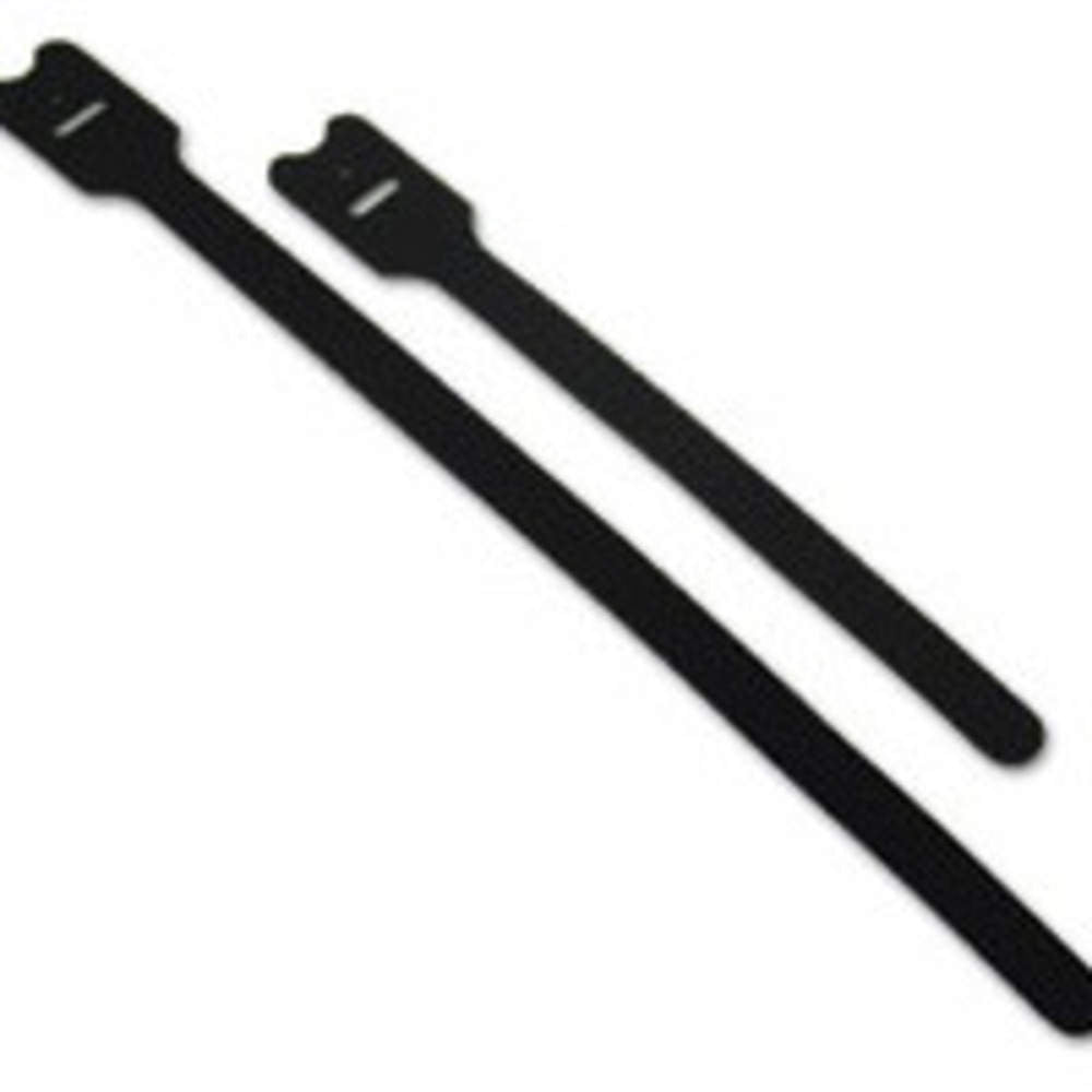 CG29850 - C2G - 8 Inch Screwmountable Hook and Loop Cable Tie MultiPack 10 Pack