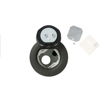 4ATGY - Wiremold - 4ATGY 4 inch Unwired Flush Syle Assembly in Gray