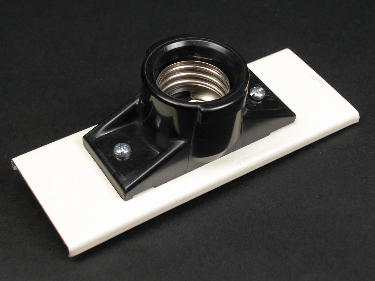 2426-FW - Wiremold - 2426FW 2400 Lamp Holder Fitting in Fog White