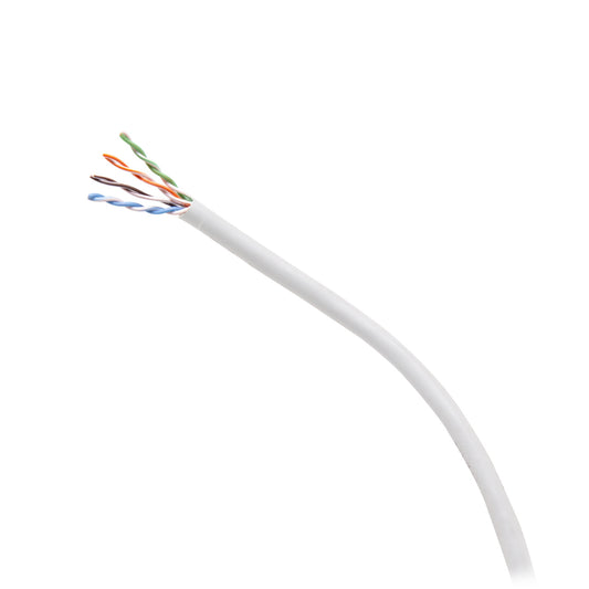 C2G56044 - C2G - 1000ft (304.8m) TAA Compliant Cat6 Bulk Unshielded UTP Ethernet Network Cable with Solid ConductorsPlenum CMP-Rated White
