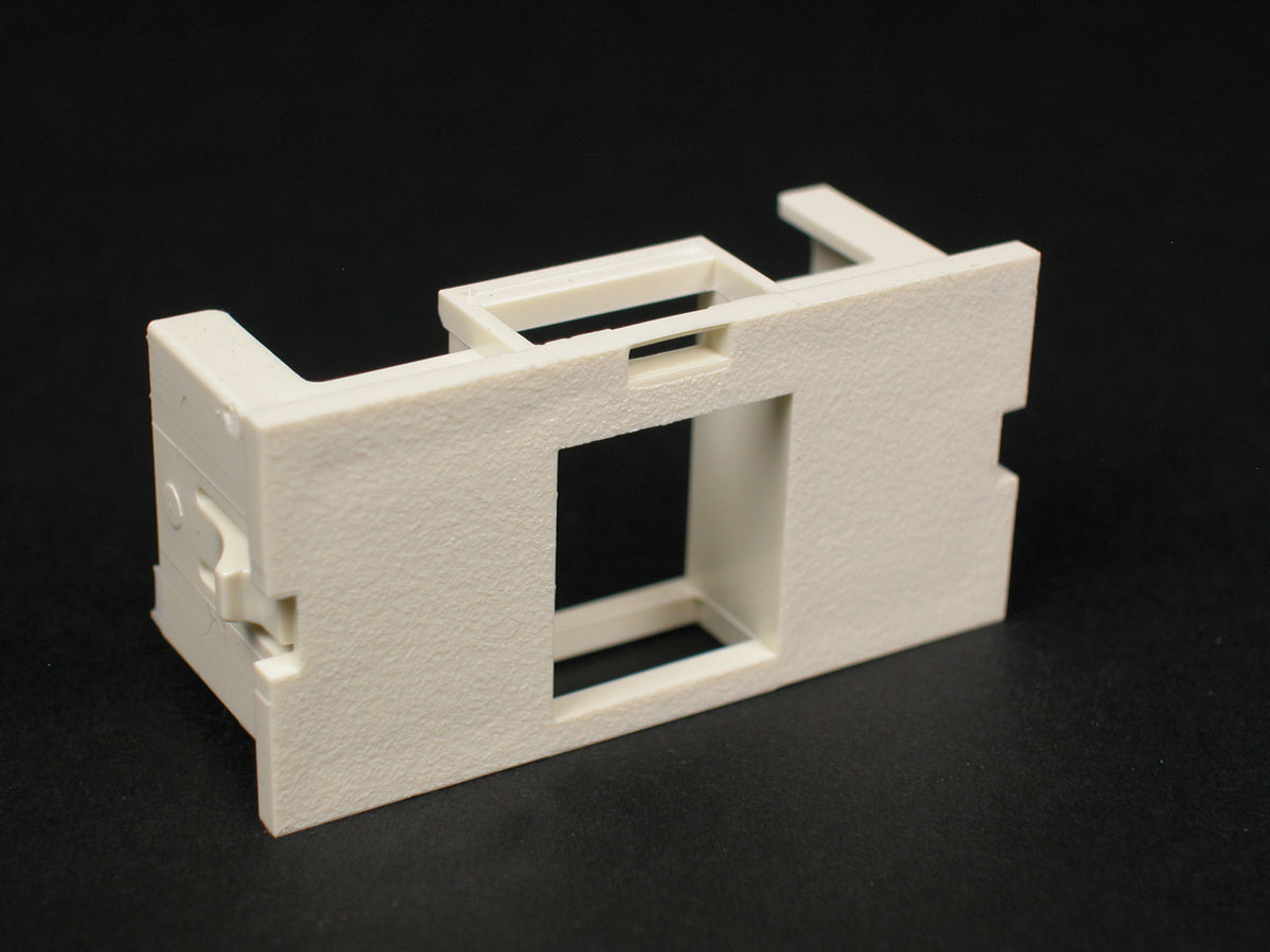 CM2-U1KEYA-GY - Wiremold - CM2U1KEYAGY CM 2A Single Flushmount Unloaded Keystone Module in Gray