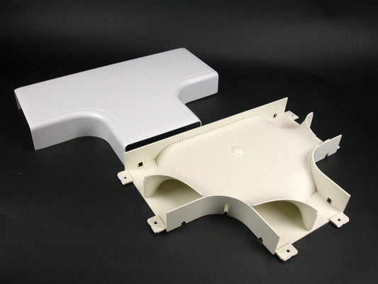 5415FO - Wiremold - 5415FO 5400 Raduised Full Capacity Tee Fitting in Ivory