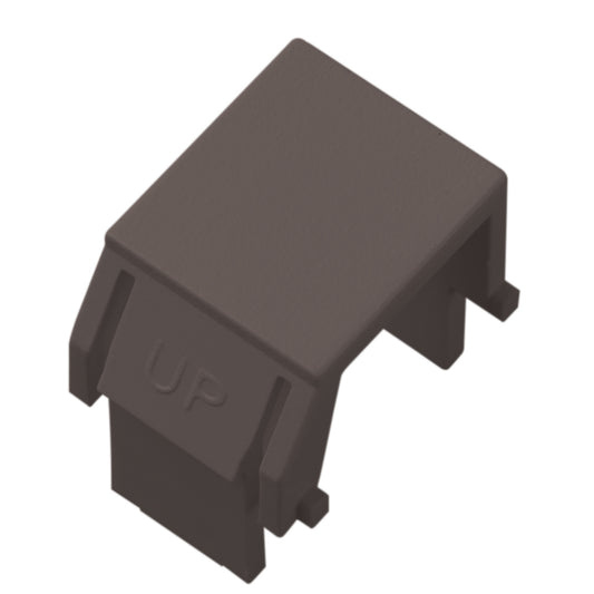 WP3455GY - On-Q - Blank Keystone Inserts in Gray 10 Pack