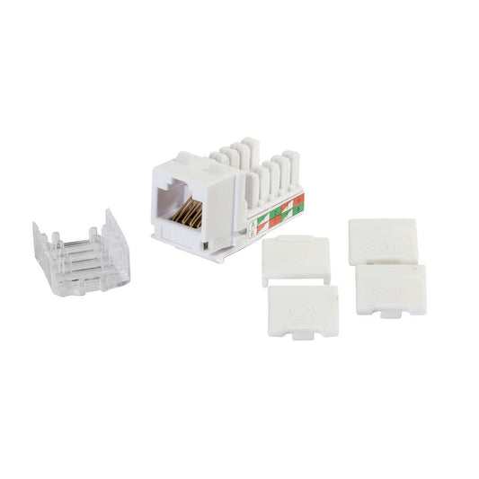 CG29311 - C2G - Cat6 RJ45 UTP Keystone Jack White