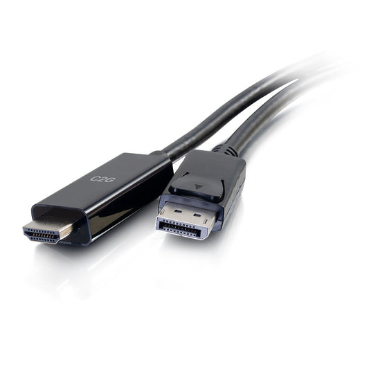 CG50193 - C2G - 3ft DisplayPort Male to HDMI Male Active Adapter Cable 4K 60Hz