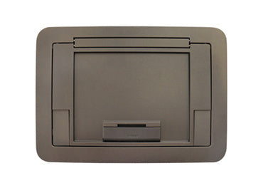 EFB45CTBZTR - Wiremold - EFB45CTBZTR Evolution EFB45 Floor Box Flush Style Cover with Floor Insert in Bronze