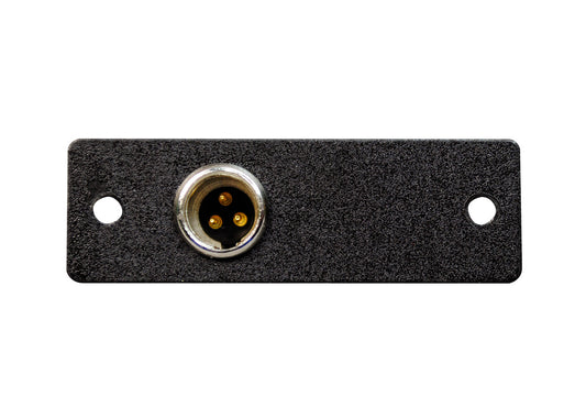 AV8016BK - Wiremold - AV8016BK Neutrik Mini XLR 3Pin Male to Solder Cups in Black