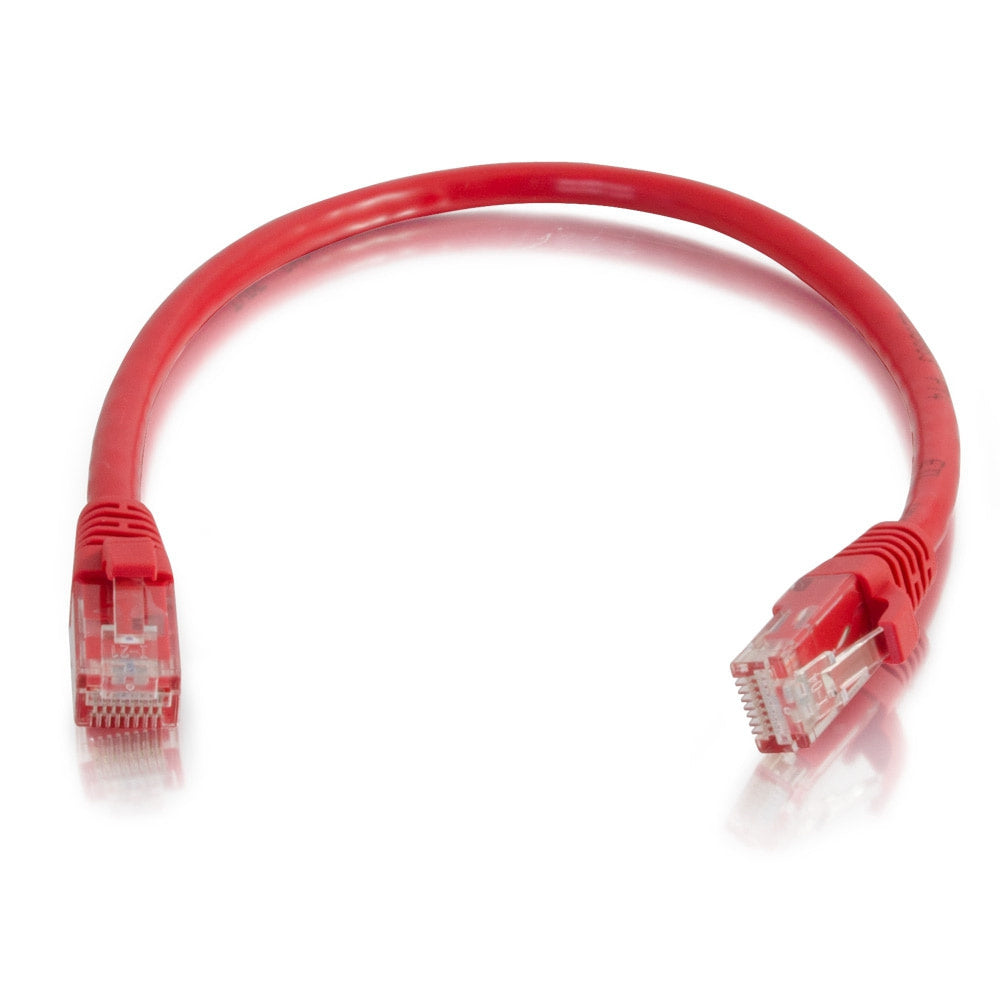 CG50797 - C2G - 6 Inch Cat6a Snagless Unshielded UTP Ethernet Network Patch Cable Red