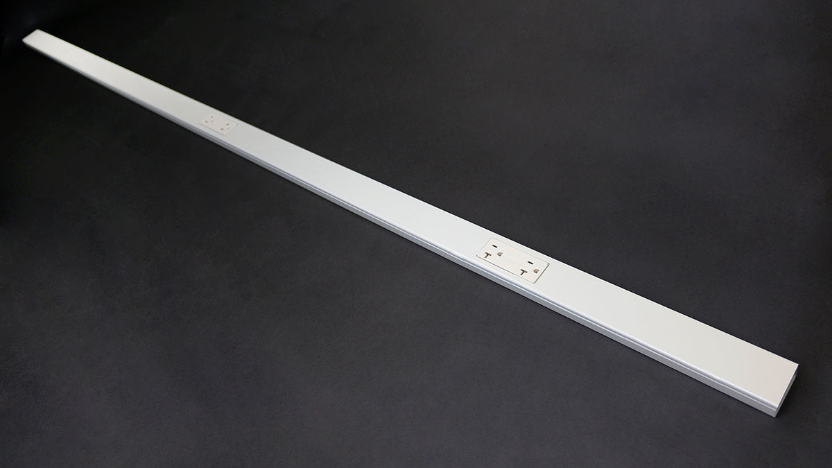 24S7224GBX99IV - Wiremold - 24S7224GBX99IV Steel Plugmold Multioutlet Strip