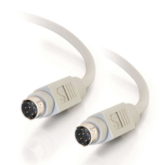 CG02318 - C2G - 10ft 8pin Mini Din MM Serial RS232 Cable