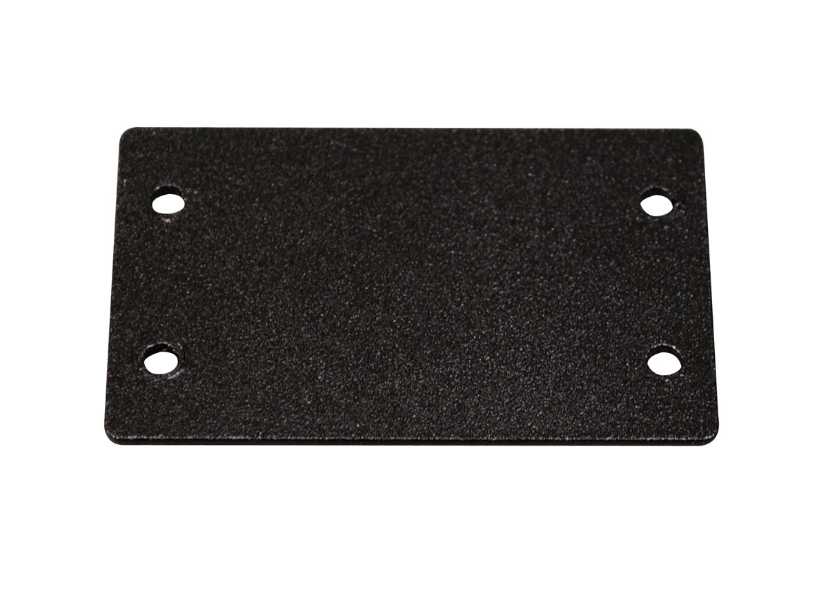 AV9004BK - Wiremold - AV9004BK Blank Plate Double in Black