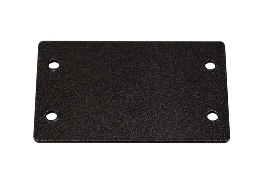 AV9004BK - Wiremold - AV9004BK Blank Plate Double in Black