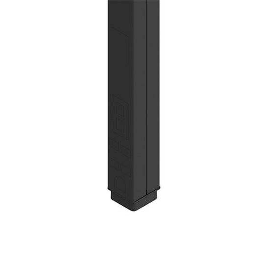 25DTC-4BK - Wiremold - 25DTC4BK Series Steel Poles in Black