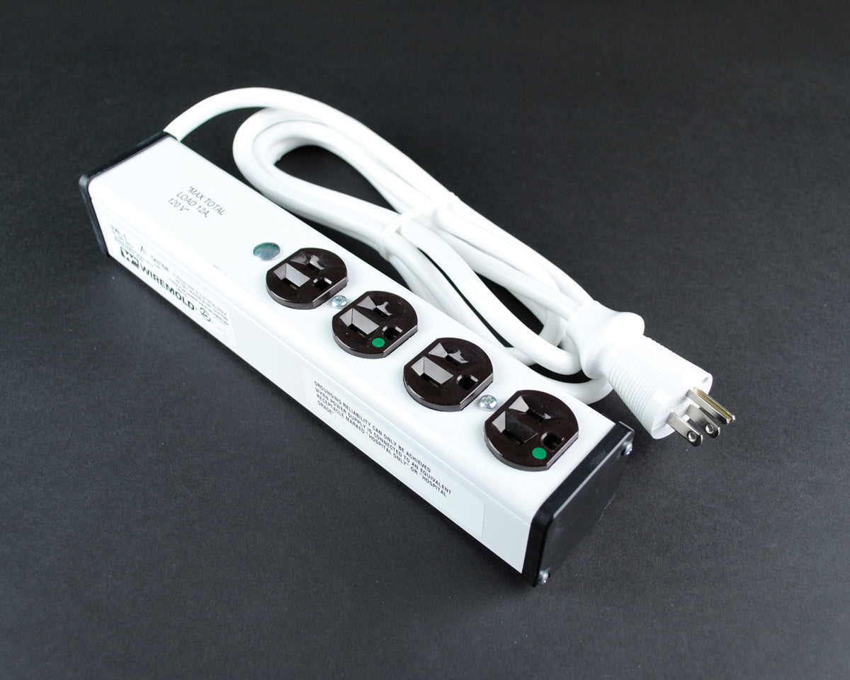 ULM4-6 - Wiremold - ULM46 Medical Grade PlugIn Outlet Center Unit for Patient Care areas