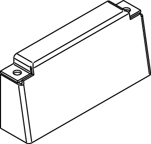 RFB-B - Wiremold - RFBB Internal Blank Bracket