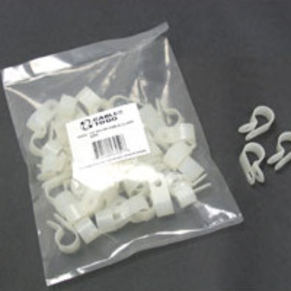 CG43050 - C2G - 5 Inch Nylon Cable Clamp MultiPack 50 Pack