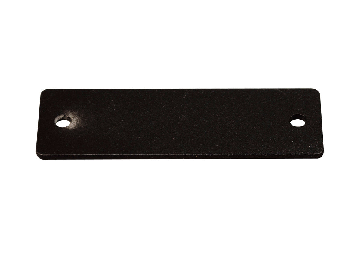 AV9003BK - Wiremold - AV9003BK Blank Plate Single in Black