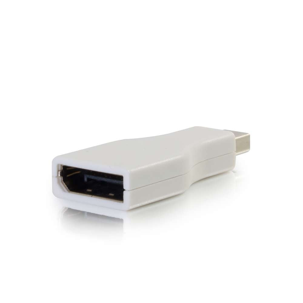 CG18409 - C2G - Mini DisplayPort Male to DisplayPort Female Adapter White