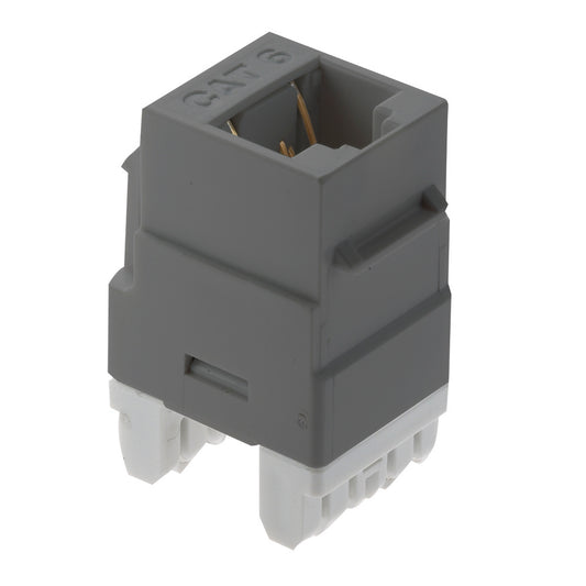 WP3460GY - On-Q - Cat6 RJ45 Keystone Insert in Gray