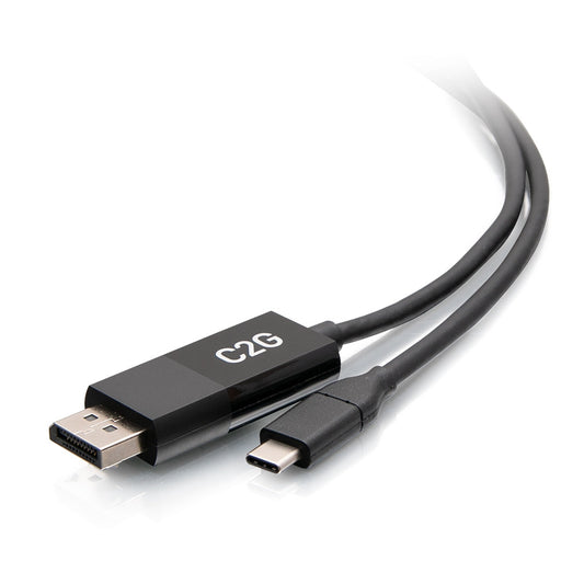C2G54475 - C2G - 6ft (1.8m) USB-C to DisplayPort Adapter Cable 4K 60Hz