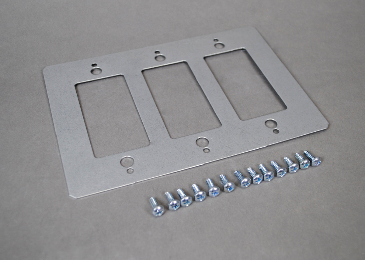 RFB119-3GFI - Wiremold - RFB1193GFI GFI Receptacle Device Plate