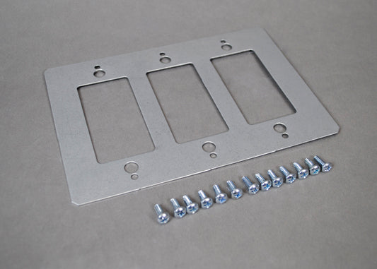 RFB119-3GFI - Wiremold - RFB1193GFI GFI Receptacle Device Plate