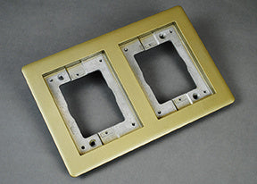 827TCAL-BS - Wiremold - 827TCALBS Carpet and Tile Flange in Brass