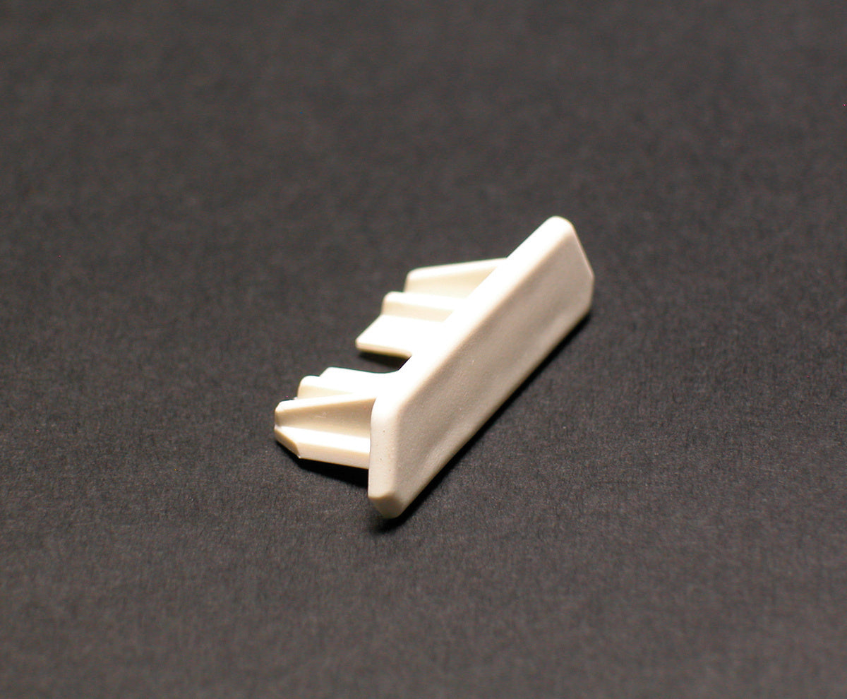 810B - Wiremold - 810B 800 Blank End Fitting in Ivory