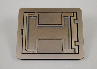 FPCTCBZ - Wiremold - FPCTCBZ FloorPort Cutout Cover Assembly in Bronze