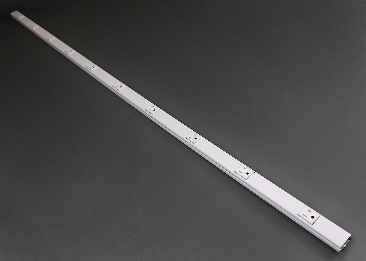 V20GB506TR - Wiremold - V20GB506TR Tamper Resistant Plugmold Multioutlet System in Ivory