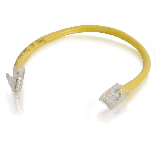 CG04187 - C2G - 75ft Cat6 Non-Booted Unshielded UTP Ethernet Network Patch Cable Yellow