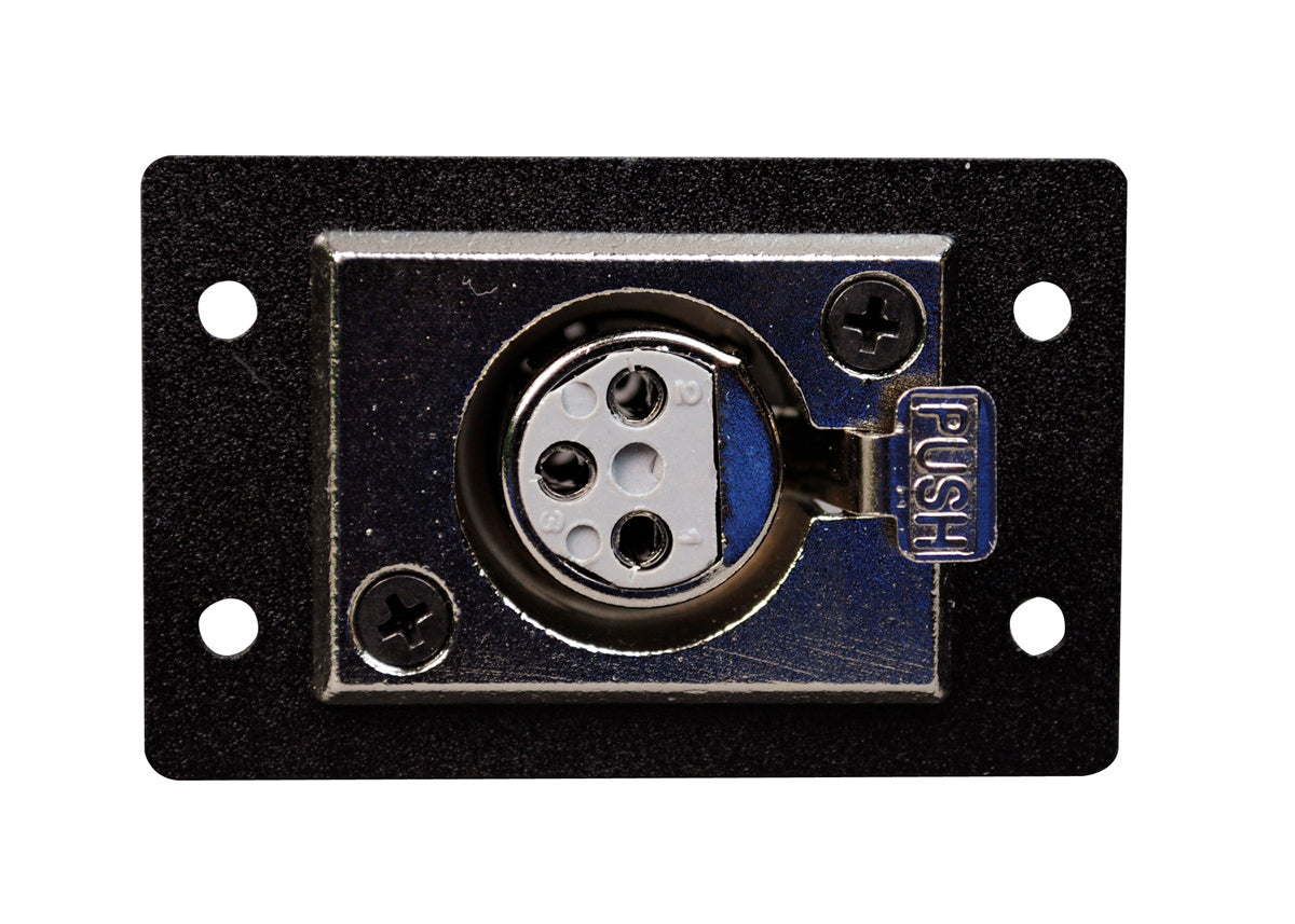 AV8009BK - Wiremold - AV8009BK XLR 3Pin Female to Solder Cups in Black