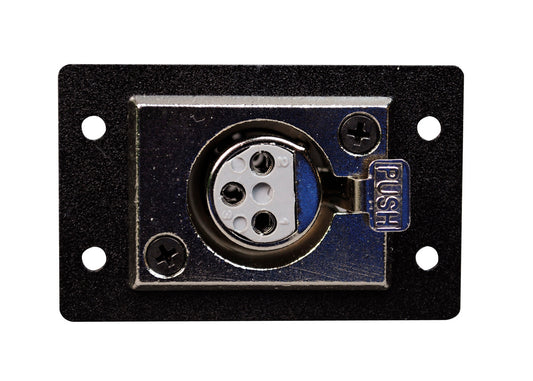 AV8009BK - Wiremold - AV8009BK XLR 3Pin Female to Solder Cups in Black