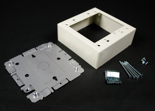 V2048-2 - Wiremold - V20482 2000 Two Gang Device Box Fitting in Ivory
