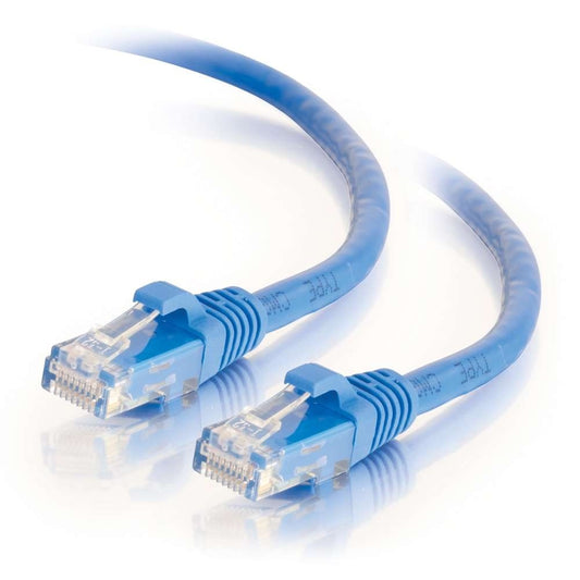 CG27140 - C2G - 1ft Cat6 Snagless Unshielded UTP Ethernet Network Patch Cable Blue