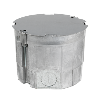 CRFB4 - Wiremold - CRFB4 Four Gang Round Raised Floor Box
