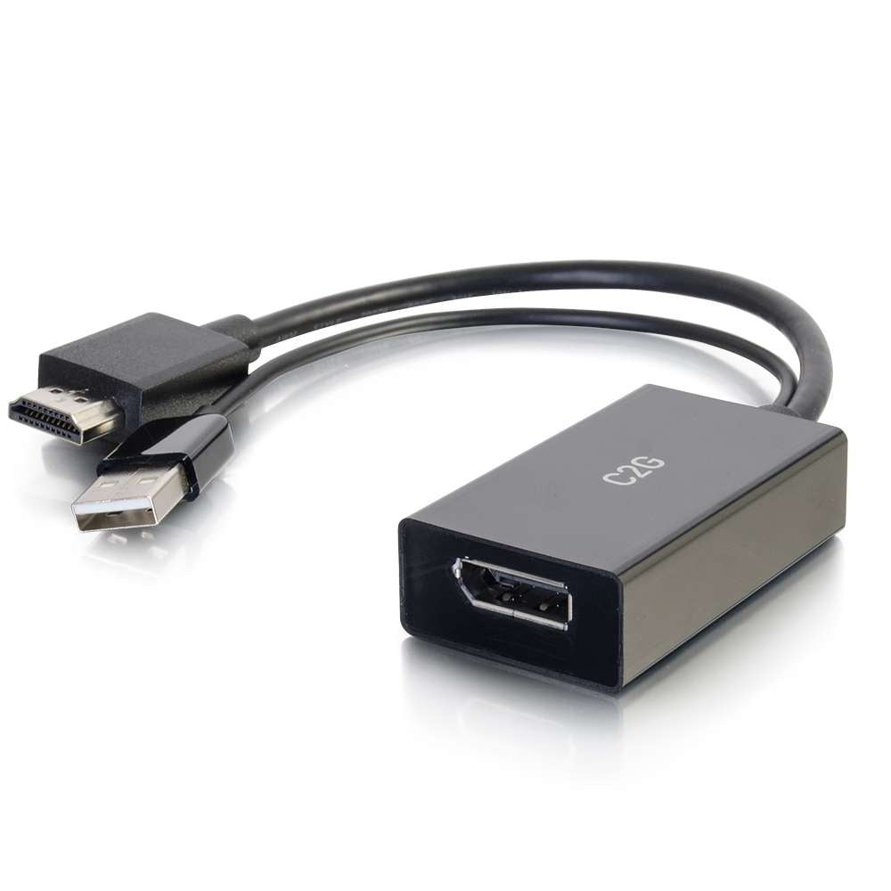 CG22323 - C2G - HDMI to DisplayPort Converter 4K 30Hz
