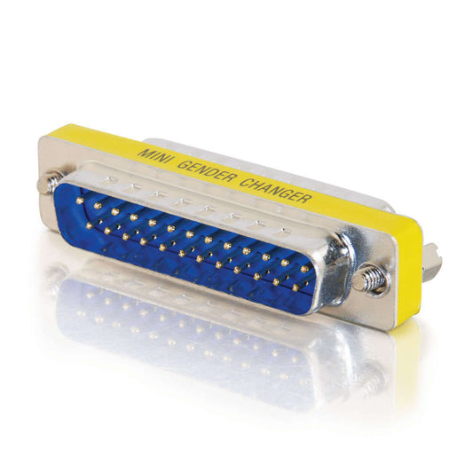 CG02776 - C2G - DB25 M/M Mini Gender Changer Coupler