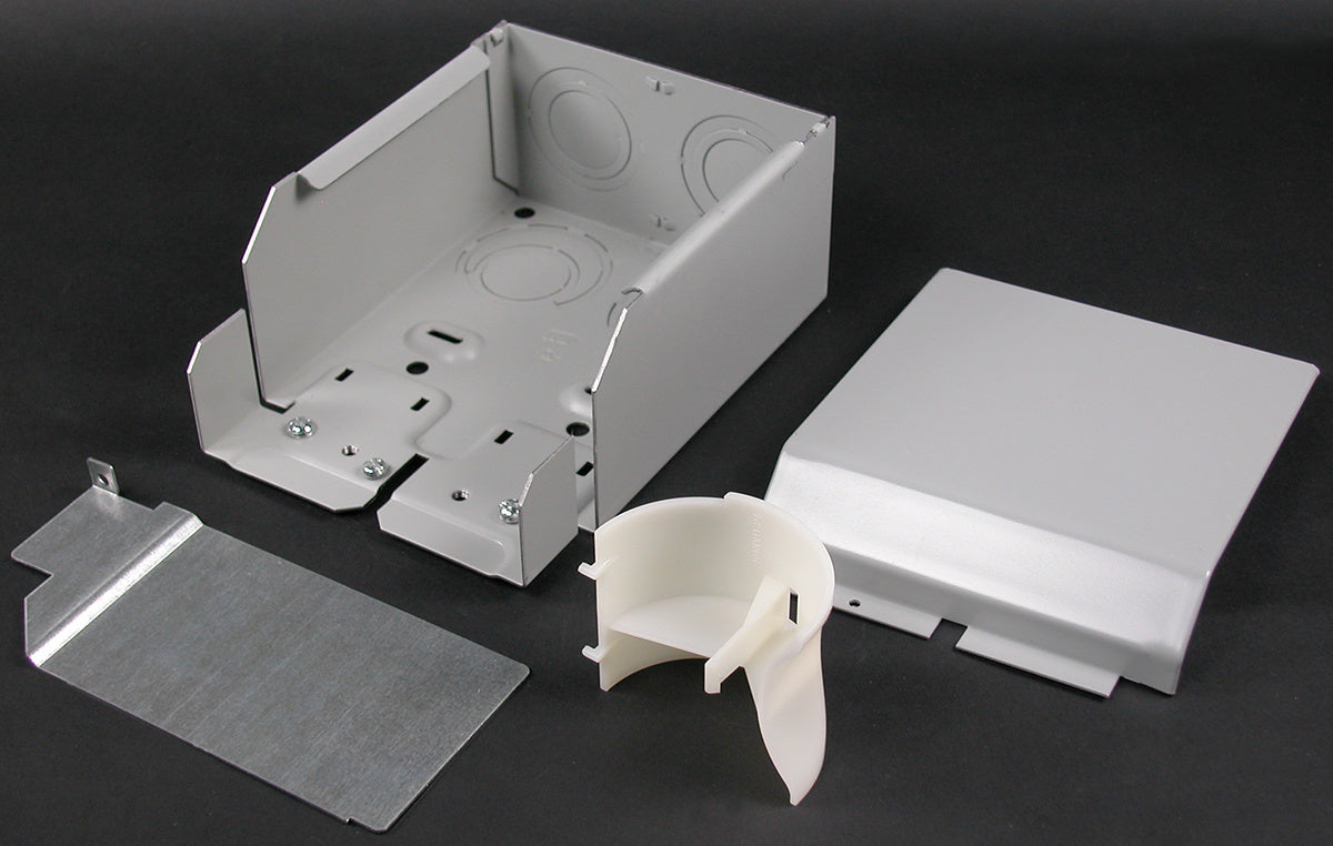 V4010DFO - Wiremold - V4010DFO Entrance End Fitting in Ivory