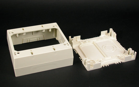 2348-2 - Wiremold - 23482 Two Gang Deep Device Box Fitting in Ivory