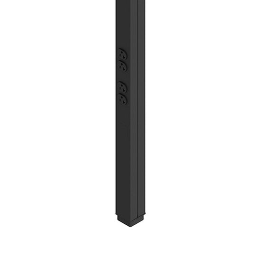 25DTP-4BK - Wiremold - 25DTP4BK TelePower Poles in Black