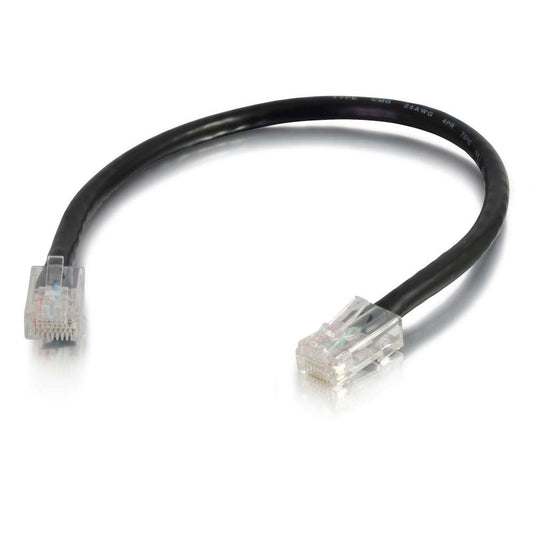 CG04120 - C2G - 25ft Cat6 Non-Booted Unshielded UTP Ethernet Network Patch Cable Black