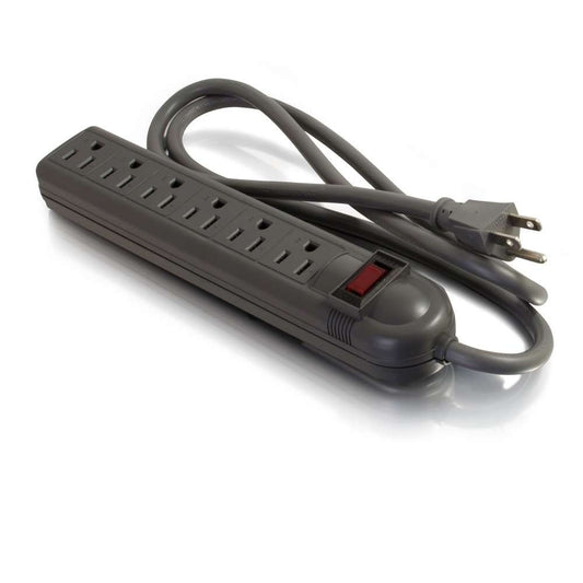 CG29300 - C2G - 6Outlet Power Strip with Surge Suppressor